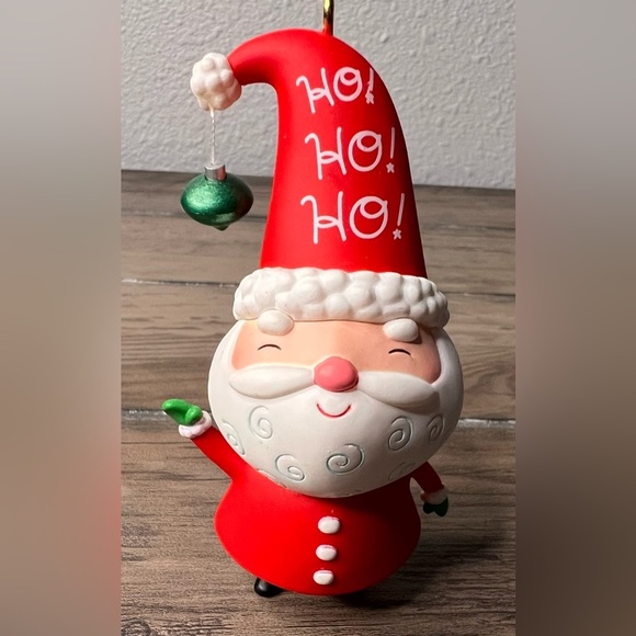Hallmark Keepsake NEW 2010 Sant-astic Greetings! Santa Ho Ho Christmas Ornament - Picture 3 of 6